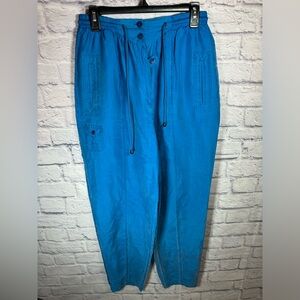 N SANDWASH SILK by BIANCA Vintage Pants high waisted‎ baggy women’s size small